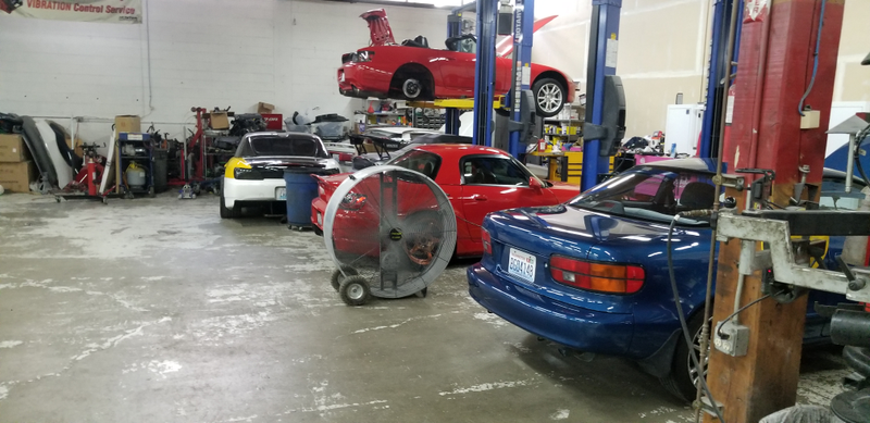 Full service performance shop with a sister body shop sharing the same space. They specialize in S2000's